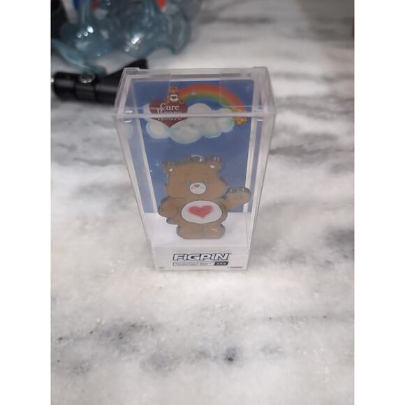 FiGPiN #355 Care Bears Tenderheart Bear, Hard Case, Collectible Pin, Unlocked - Picture 5 of 5